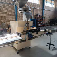 دستگاه پرکن پودری پیمانه‌ای در حد نو با گارانتی