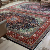 فرش دستباف جفت ۹متری پشم