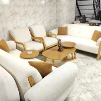 مبل راحتی مینیمال تدی یونانی ۸ نفره|مبلمان خانگی و میز عسلی|مشکین‌دشت, |دیوار