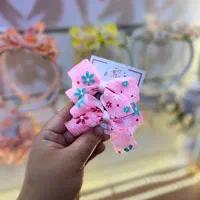 کش مو دو عددی  پاپیونی طرح دار