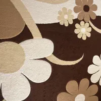 گلیم فرش ۹متری فانتزی خوشرنگ سالم و بدون زدگی