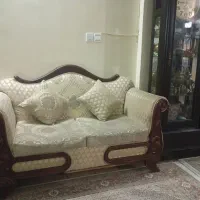 مبل هفت نفره چوب گردو|مبلمان خانگی و میز عسلی|تهران, وصفنارد|دیوار