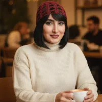 کلاه قلاب بافی زنانه و مردانه