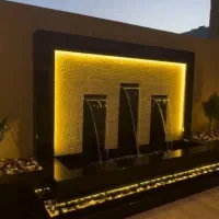 آبنما مدرن و باربیکیو