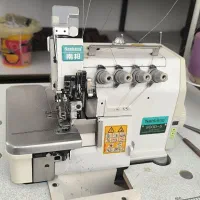 چرخ خیاطی زیگزال ، سردوز  پنج نخ، نو نو