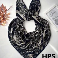 روسری پاییزه HPS در طرح و رنگهای جذاب|لباس|بم, |دیوار