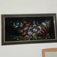 تابلو سبد گل تمیز و زیبا