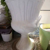 گلدان های سنگی و پلاستیکی