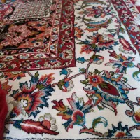 قالی ماشینی خشتی۳عدد طرح دست بافت|فرش|لاران, |دیوار