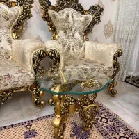 مبل سلطنتی  ۹ نفره با بوفه|مبلمان خانگی و میز عسلی|سهند, |دیوار