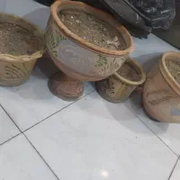 گلدون های سفالی