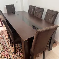 میز نهار خوری ۸ نفره ام دی اف باکس دار