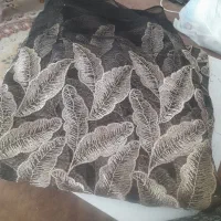 پارچه گیپور برگی