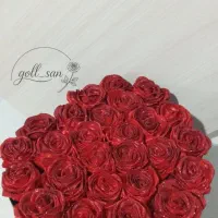 باکس روبانی مناسب شب یلدا و هدیه دادن|گل مصنوعی|دالاهو, |دیوار