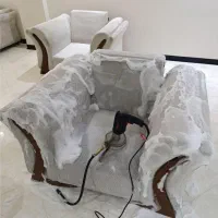 مبلشویی با دستگاه صنعتی ـ لکه بری تخصصی