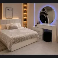 سرویس تخت خواب دونفره مدل مرسانا کد 97976464664