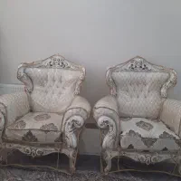 مبلمان سلطنتی شرکتی ومیز ناهار خوری|مبلمان خانگی و میز عسلی|اندیشه, پرنیان|دیوار