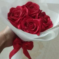 گل رز روبانی، بهترین هدیه برای هر مناسبتی|گل مصنوعی|گلبهار, شهر جدید گلبهار|دیوار