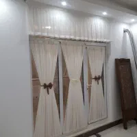 فروش اقساطی پرده پلیسه،پانچ،مینیمال|پرده، رانر، رومیزی|قم, شاه ابراهیم|دیوار