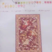 تابلو فرش نیمه بافت|تابلو فرش|رشت, فلسطین|دیوار