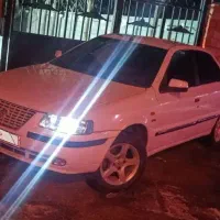 ماشین سمند سفید روغنی|خودرو سواری و وانت|اردبیل, |دیوار