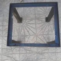 چهارپایه اهنی وقفسه
