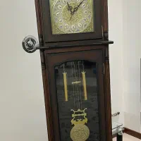 ساعت ایستاده چوبی