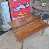 کنسول آینه چوبی|بوفه، ویترین، کنسول|کرج, عظیمیه|دیوار