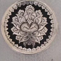 سینی مسی قلم کاری شده