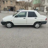 پراید مدل 1397 بدون رنگ وبدون خط وخش صفر کم کار