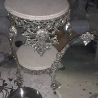 میز تلفن برنز