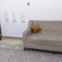 مبلمان راحتی دورنگ سالم