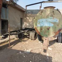 تانک اب شاسی دار کانکس سرویس بهداشتی دوقلو