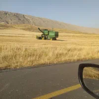 کمباین جاندرمدل 74موتور شش سیلندر گیج بلند در حد