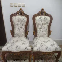 مبلمان سلتنطی همرا ه دو عدد گنجه  تمیز در حد نو|مبلمان خانگی و میز عسلی|تربتحیدریه, نواب صفوی|دیوار