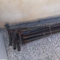 ۱۲عدد لوله ۱اینچ اهنی چادربیرونی