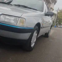 پژوجی ۴۰۵ مدل ۹۱ دوگانه بی رنگ  نقره ای بدون رنگ