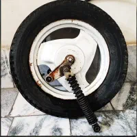انجین 110 چرخ فنر اگزوز