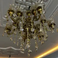 لوستر برنز ۶شاخه ۱۲شعله