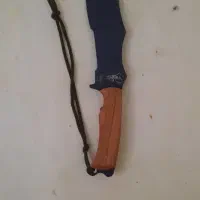 کارد بوشگرافت با جلد چرمی نو ۳۵ سانتی