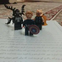 لگو ثور و ونوم و کاپیتان امریکا