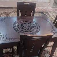 میز غذا خوری|میز و صندلی غذاخوری|اهواز, نادری|دیوار