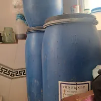 بشکه (دبه پلاستیکی با در و طوقی ۱۸۰ لیتری خارجی