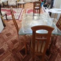 میز ناهارخوری ۴ نفره|میز و صندلی غذاخوری|آبادان, |دیوار
