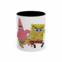 ماگ سرامیکی طرح باب اسفنجی و پاتریک کیفیت A+