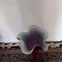 گلدان شیشه ایی لاکچری طرح خاص و منحصر به فرد|صنایع دستی و سایر لوازم تزئینی|نور, |دیوار