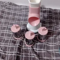 رنده دستی سه کاره و ظرف شیشه ای