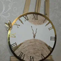 ساعت رزینی  و ظروف و تابلوه ماه فروش تکی و عمده|ساعت دیواری و تزئینی|تهران, خزانه|دیوار