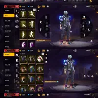 اکانت فری فایر قدیمی و فول گان