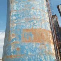 مخزن ۸۰۰ هزار لیتری استوانه ای